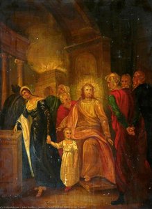 Justice (christ And The Elders In The Temple) — John Bradley