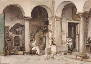 The Pretty Girl Of Orta, Italy — Herman Armour Webster