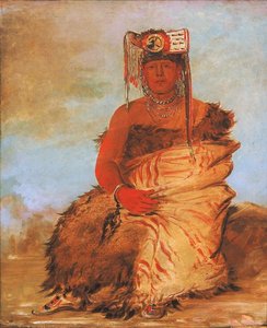 Lá Shah Le Stáw Hix, Man Chief, A Republican Pawnee — George Catlin, American Romanticism