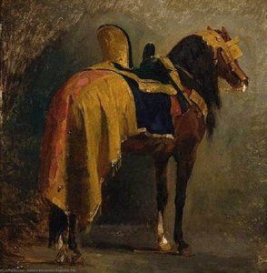 Horse Caparisoned — Isidore Alexandre Augustin Pils