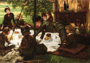 Children's Party — Jacques Joseph Tissot, Realism