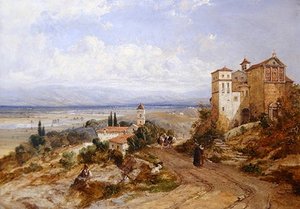 Two Convents At Nemi — William Oliver