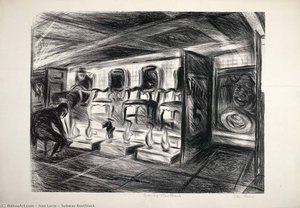 Subway Bootblack — Nan Lurie