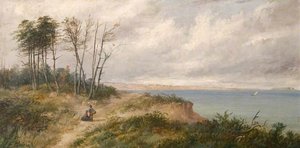 View Towards Hengistbury Head, Dorset
