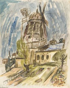 Windmill, Denmark — William H. Johnson