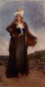 Woman by the sea