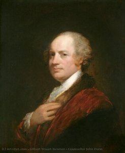 Counsellor John Dunn — Gilbert Stuart Newton