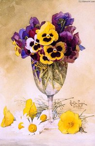 Pansies — Raoul De Longpre