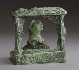 Picture Frame; Roman Matron — Henry Moore