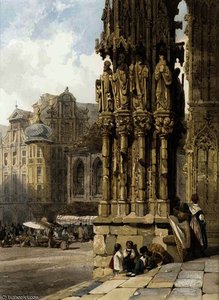 The west porch, ratisbon cathedral