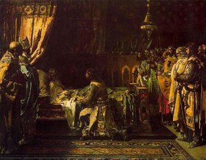 The Last Moments Of King D. Jaime I — Ignacio Pinazo Camarlench