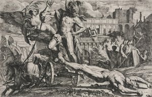 Achilles Dragging The Body Of Hector