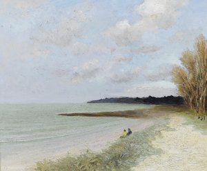 The Beach Of Carnac, (1981) — Marcel Dyf