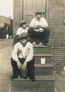Boys On Steps, Kensington, Philadelphia — John Frank Keith