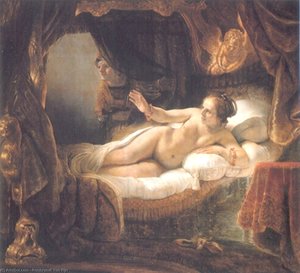 Danea — Rembrandt Van Rijn, Dutch Golden Age