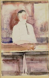93.189.13; Demuth, Charles; Bartender At The Brevoort — Charles Demuth