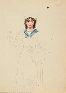 The Italian Woman With A Flower — Pablo Picasso