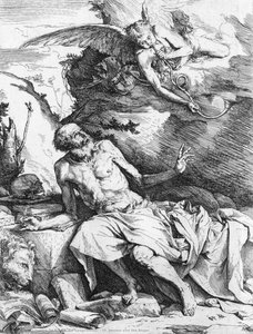 St. Jerome And The Angel — Jusepe De Ribera