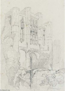 The Gate House, Thornton Abbey, Humberside — John Sell Cotman
