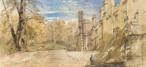 The Terrace, Haddon Hall, Derbyshire — David Cox