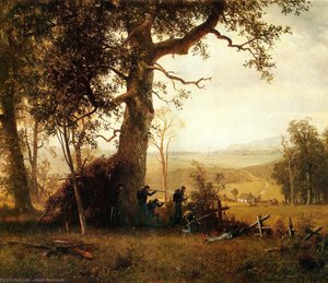 Guerilla Warfare (also Known As Picket Duty In Virginia) — Albert Bierstadt