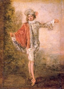 The Indifferent Man — Jean-antoine Watteau