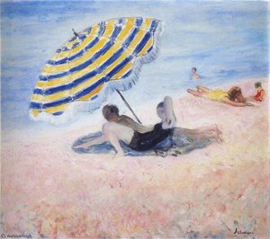 On The Beach — Henri Lebasque