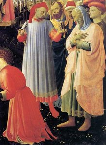 Deposition From The Cross (detail) — Fra Angelico, Early Renaissance