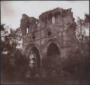 The Tomb Of Sir Walter Scott, In Dryburgh Abbey — William Henry Fox Talbot