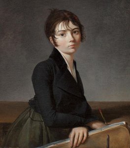 Girl with Portfolio
