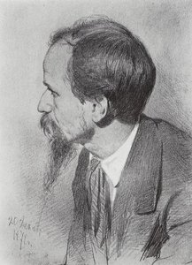 Portrait Of P.p. Chistyakov — Ilya Yefimovich Repin