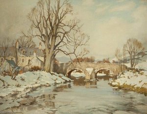 Winter Landscape In Galloway — Charles Oppenheimer
