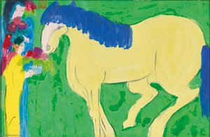 Beauty With Horse — Walasse Ting