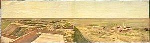 Panorama Des Ruines De Suse (côté Sud) — Bondoux Jules Georges