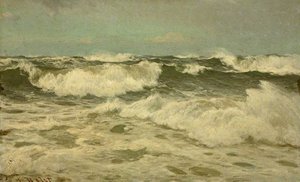 A White Gale off the Coast of Cornwall