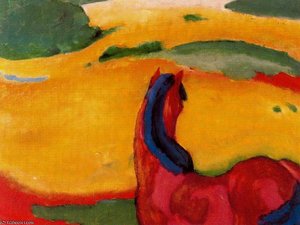 Untitled (9467) — Franz Marc, German Expressionism