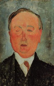 Man In A Monocle Named Bidou — Amedeo Clemente Modigliani
