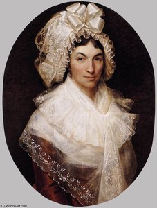 Portrait Of Jeanne Bauwens-van Peteghem — Franciscus Josephus Kinsoen