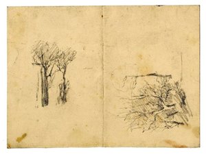 Landscape Sketch 12 — Theodore Clement Steele, Impressionism