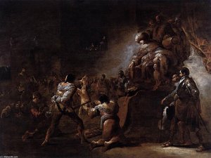 The Judgment Of Solomon — Leonaert Bramer