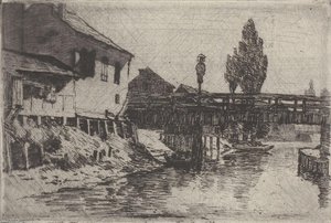 Bavarian Barn And Grainstack — John Ottis Adams