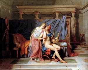 Paris And Helen — Jacques-louis David, Neoclassicism
