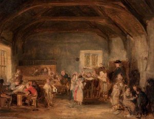 The Village School — Sir David Wilkie
