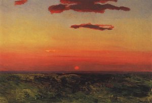 Sunset 1 — Arkhip Ivanovich Kuindzhi, Realism
