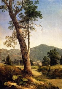Landscape Beyond The Tree — Asher Brown Durand