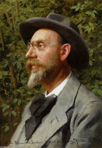 Portraet Af Professor Jacobsen — Педер Морк Монстед