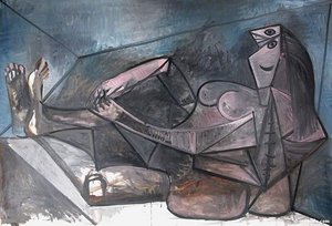 Grand Nu Couche — Pablo Picasso, Cubism
