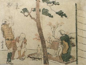 Kuwana — Katsushika Hokusai