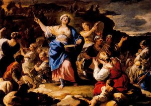 The Song Of Mary The Prophetess — Luca Giordano