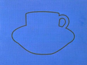 Cobalt Blue Teacup And Saucer — Kerry Harker